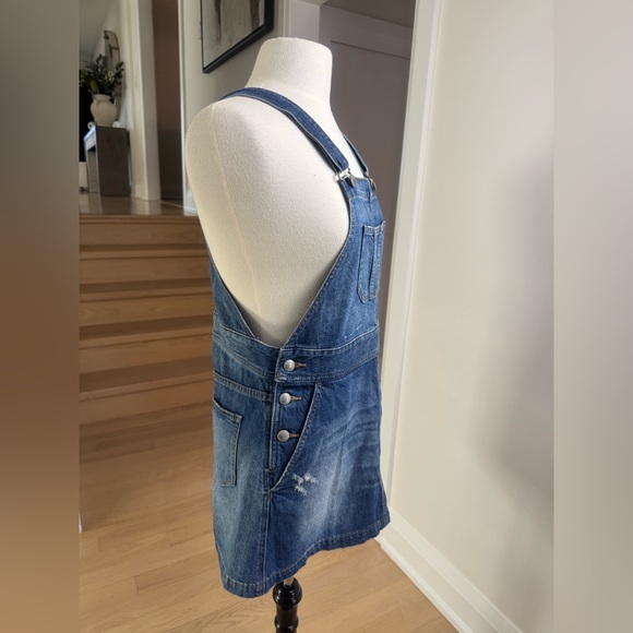 Lowrys Farm Denim Overall Dress – Japanese Brand – Size M - Picture 2 of 5